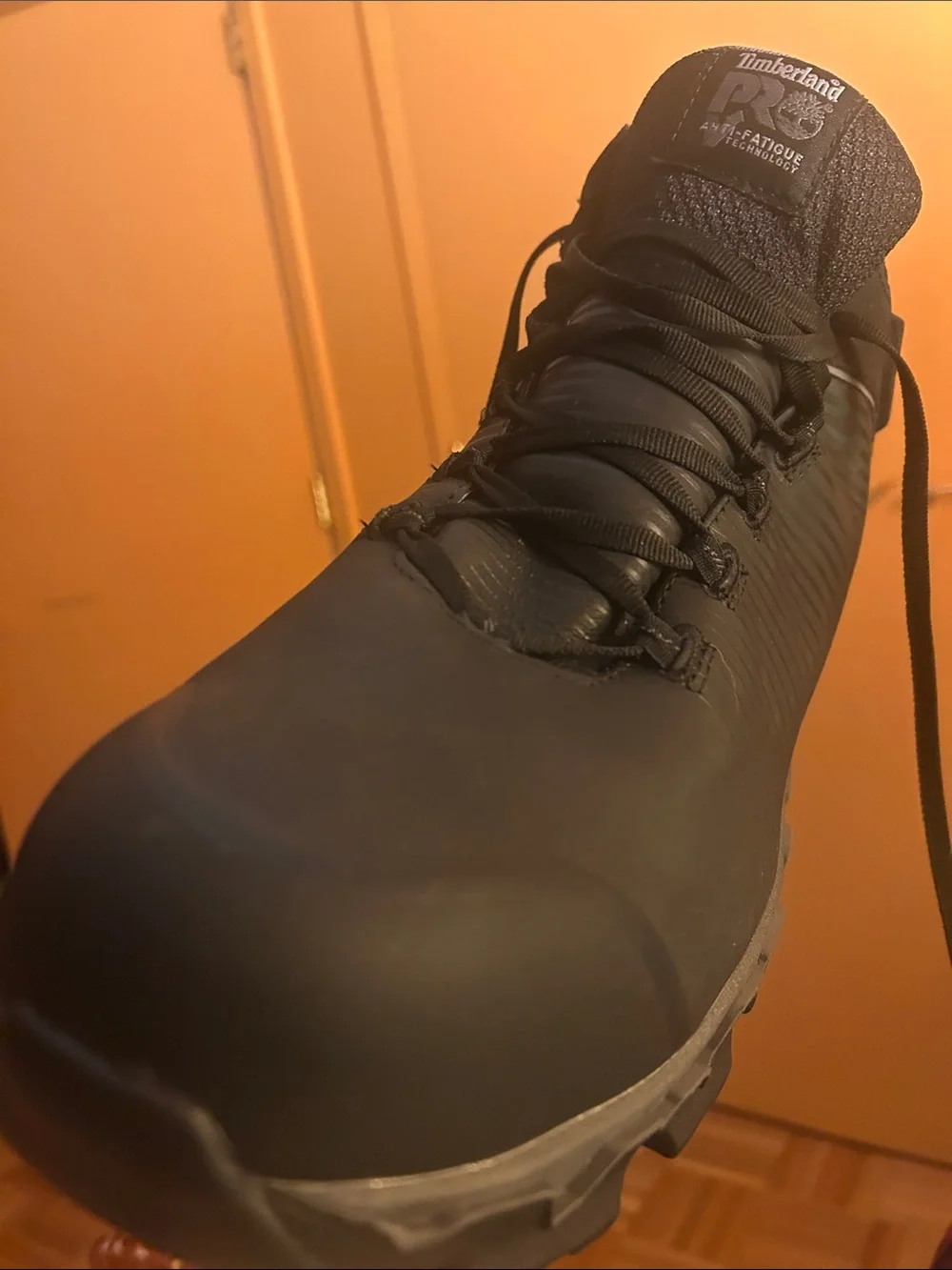 Timberland Pro Men's Powertrain Sport Alloy Toe Work Sneaker.